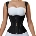 Front-Zip Waist Cincher & Corset Trainer
